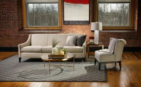 area rug in living room